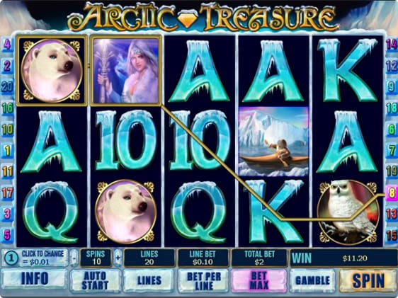 Arctic Treasure spillemaskine