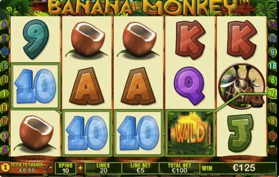 Banana Monkey spillemaskine