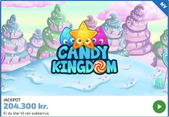 Prøv Candy Kingdom Spilleautomaten hos Spilnu.dk