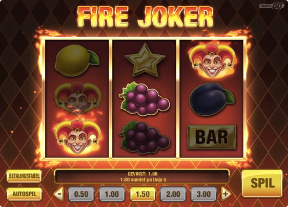 Fire Joker Spillemaskine
