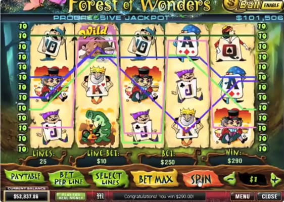 Forest of Wonders spillemaskine