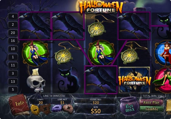 Halloween Fortune spillemaskine