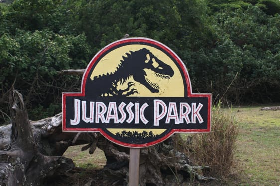 Jurassic Park er optaget på Hawaii