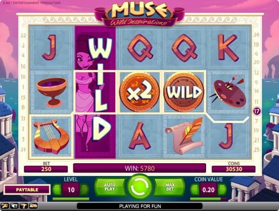 Muse: Wild Inspiration Spillemaskine