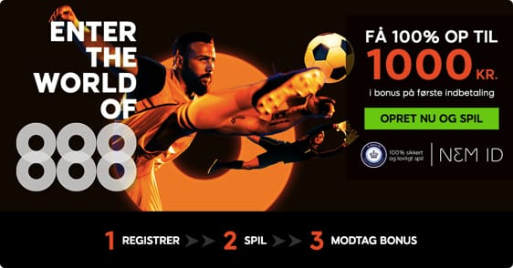 Spil og odds på de danske håndboldpiger hos 888 Sport