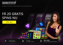 Gratis Spins hos Dansk777