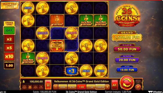 36 Coins™ Grand Gold Edition