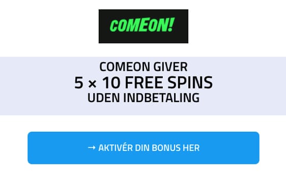 Få 5x10 free spins