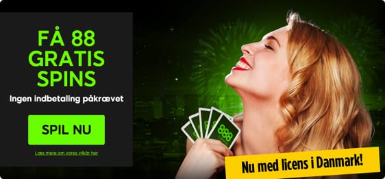 888 Casino giver nye kunder 88 spins uden indskud