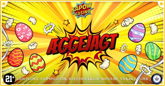 deltag i æggejagten hos danske Kapow Casino