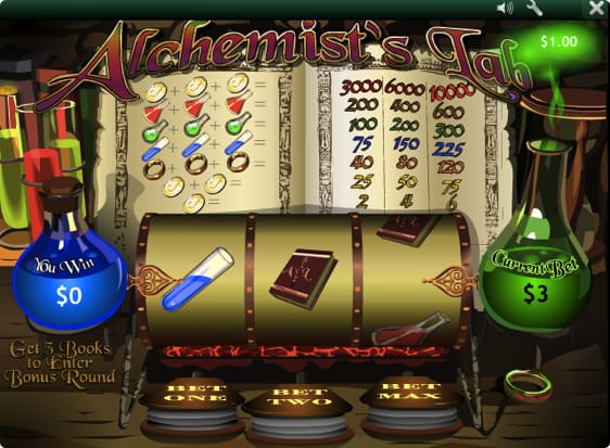 Alchemist's Lab Spillemaskine