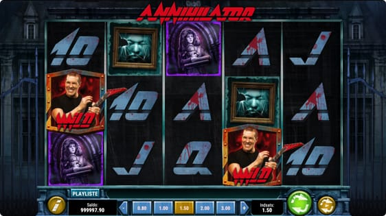 Annihilator spillemaskine – vind op til 50 free spins