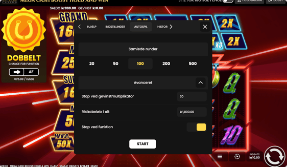Guide til autospin og stop-funktioner på online spilleautomater