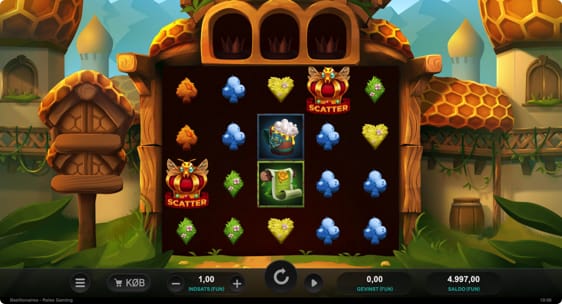 Beellionaires spillemaskine med free spins