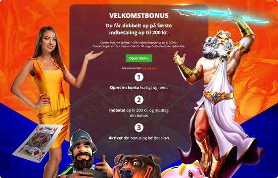 Betsson casino: velkomstbonus, free spins og bonuskode