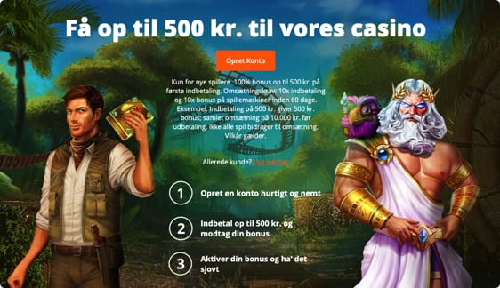 Betsson casino: velkomstbonus, free spins og bonuskode