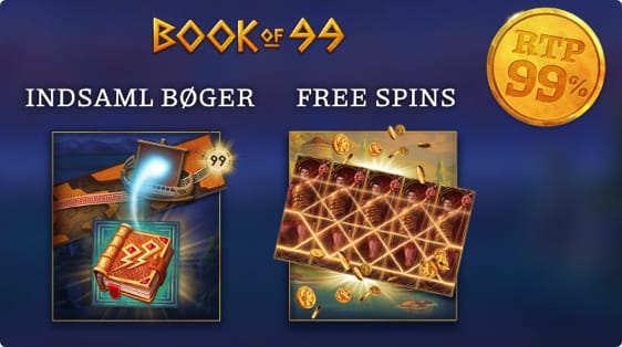 Book of 99 med 99% RTP vinder som bedste spilleautomat