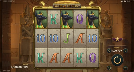 Book of Destiny – 10 gratis spins