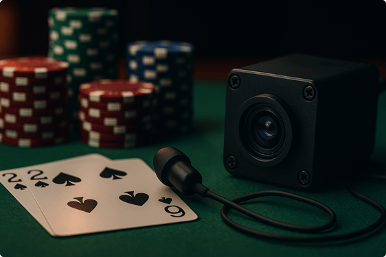 Casino svindel med spionudstyr