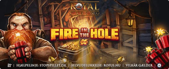 Fire in the Hole hos RoyalCasino