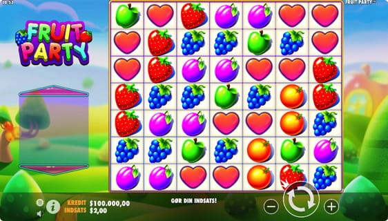 Fruit Party spillemaskine med free spins