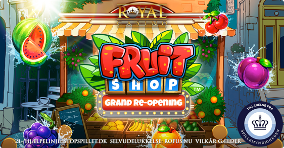 Fruit Shop Grand Re-Opening med free spins