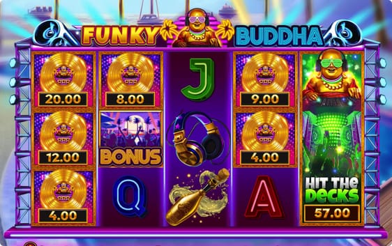 Funky Buddha spillemaskine med free spins-funktion