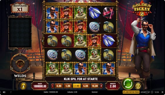 Golden Ticket 2 free spins