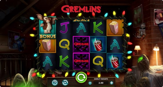 Gremlins spillemaskine med bonus og free spins