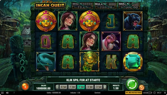 Incan Quest spillemaskine med free spins