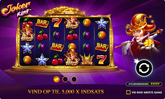 Joker King – Vind 20 gratis spins