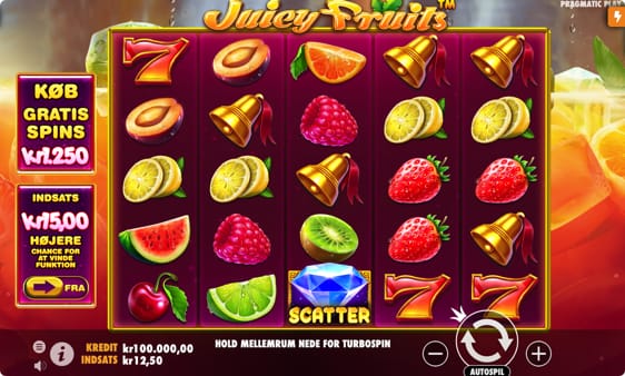 Juicy Fruits free spins