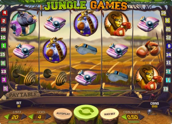 Jungle Games spillemaskine