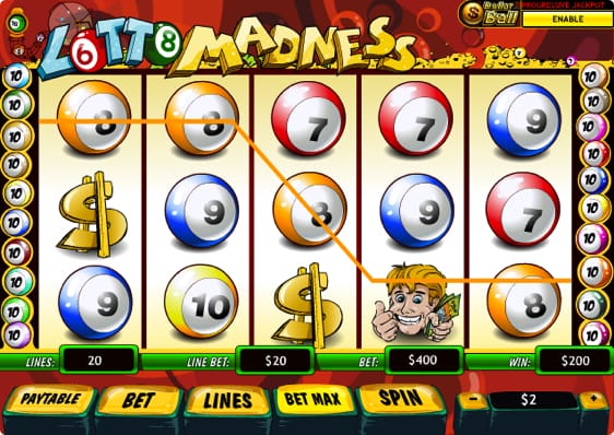 Lotto Madness Spillemaskine