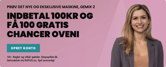 Lige nu får du 100 spins hos Maria Casino