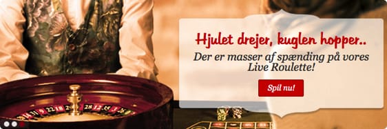 Spil med i live casinoet og vind store præmier