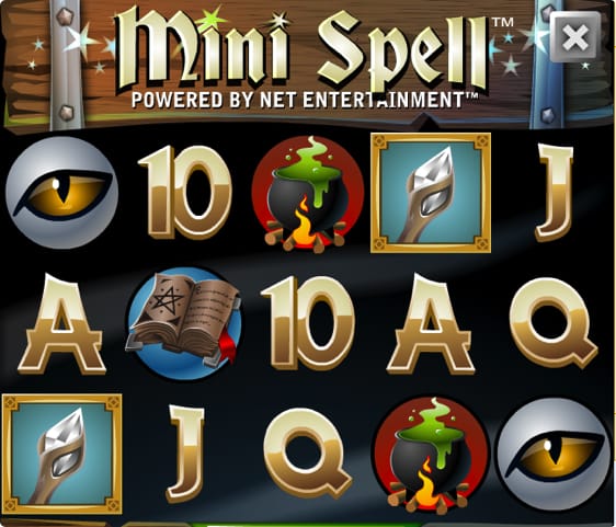 Mini Spell Spillemaskine