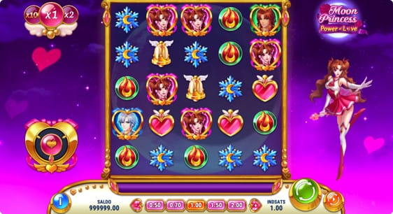 Moon Princess Power of Love med free spins