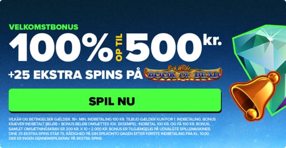 NextCasino velkomstbonus og bonuskode