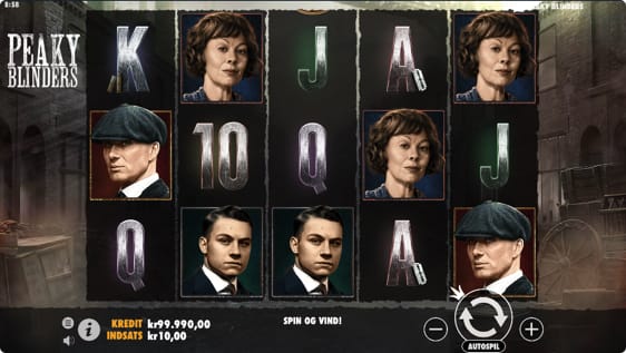 Peaky Blinders spillemaskine