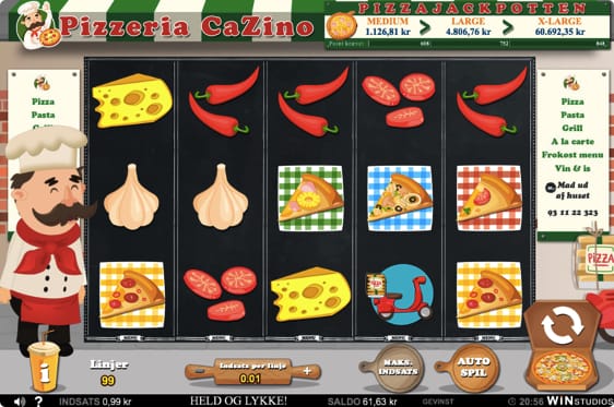 Pizzeria CaZino Spillemaskine