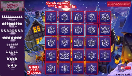 Julekalender fra Danske Spil