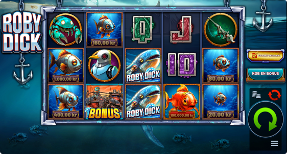 Udløs bonus og free spins