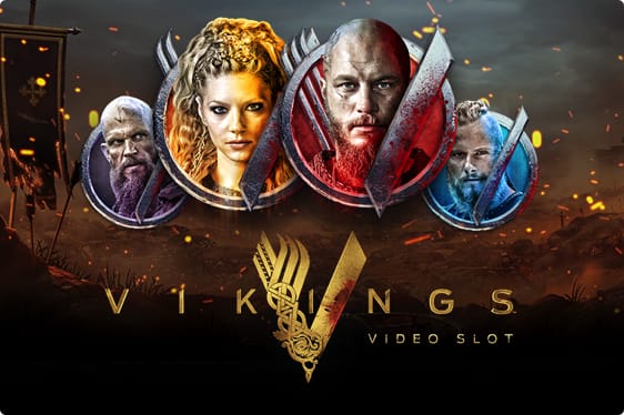 TV-serien Vikings fra HBO bliver til online spilleautomat