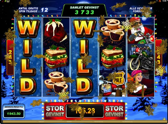 Santa's Wild Ride spillemaskine