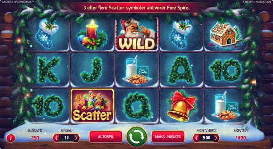 Secrets of Christmas free spins