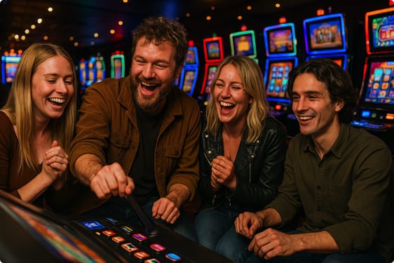 Casinospillere nyder en gratis bonus i casinoet