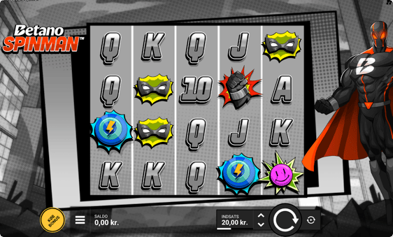 Eksklusiv Betano Spinman spillemaskine med gratis spins