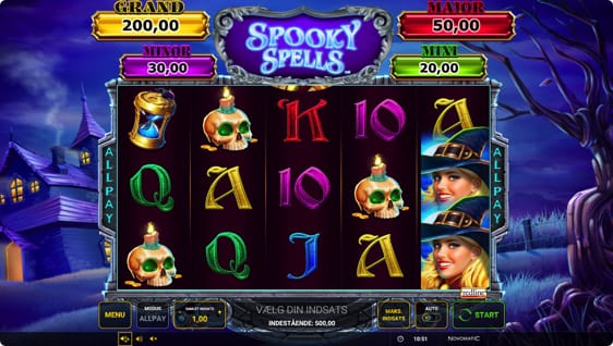 Spooky Spells – Vind 10 Halloween free spins