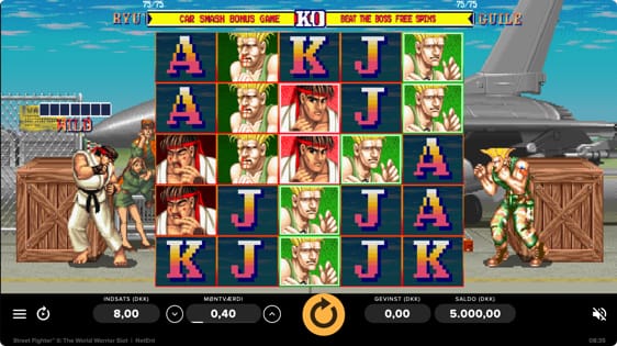 Street Fighter spillemaskine